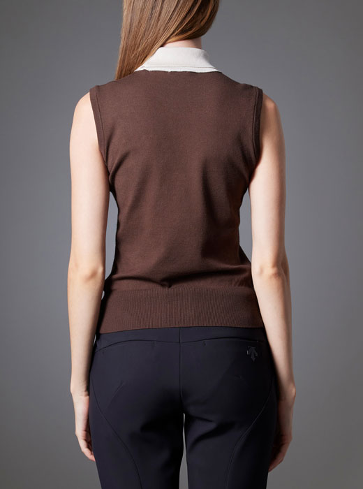 DESCENTE デサント ゴルフ スリーブレスニットシャツ スリーブレスニットシャツ | デサントゴルフ公式