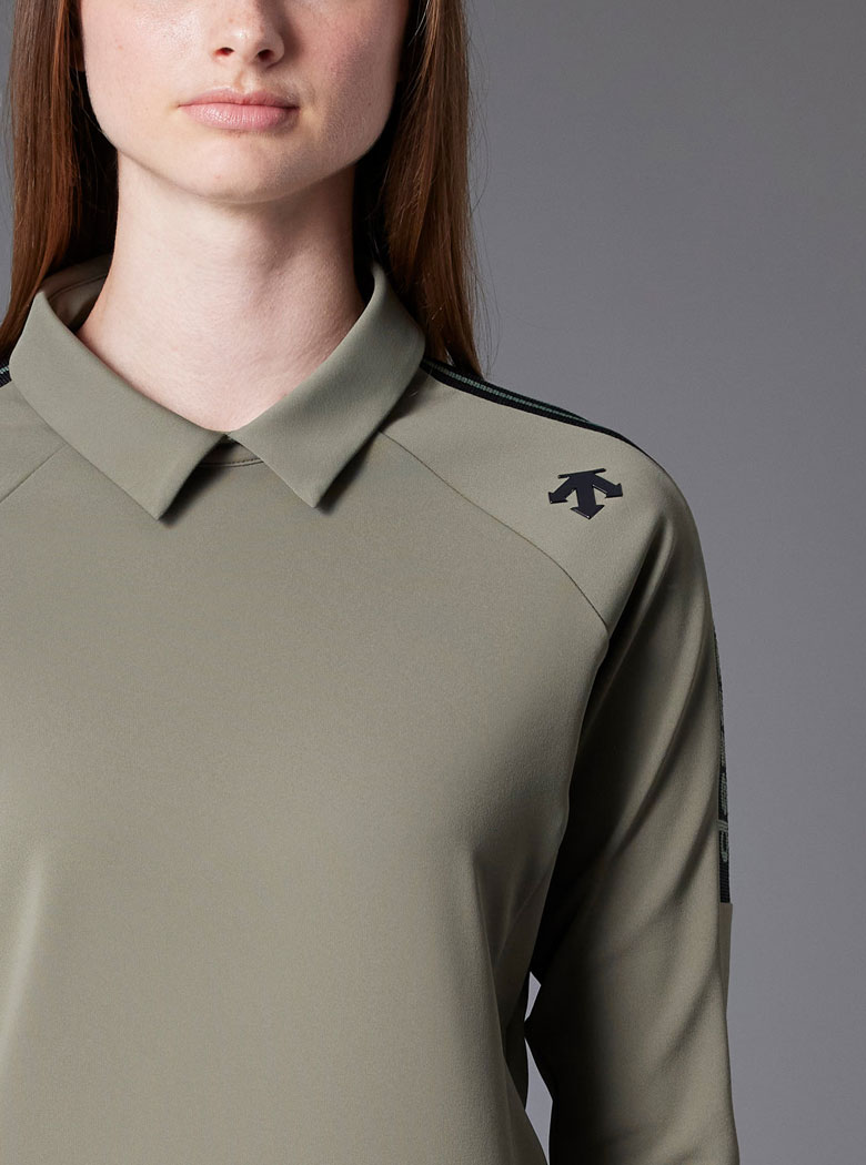 DESCENTE GOLF 表起毛長袖シャツ スムース裏起毛長袖シャツ | デサントゴルフ公式