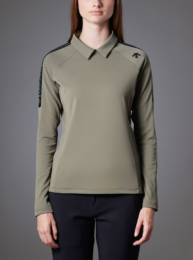 スムース裏起毛長袖シャツ | デサントゴルフ公式