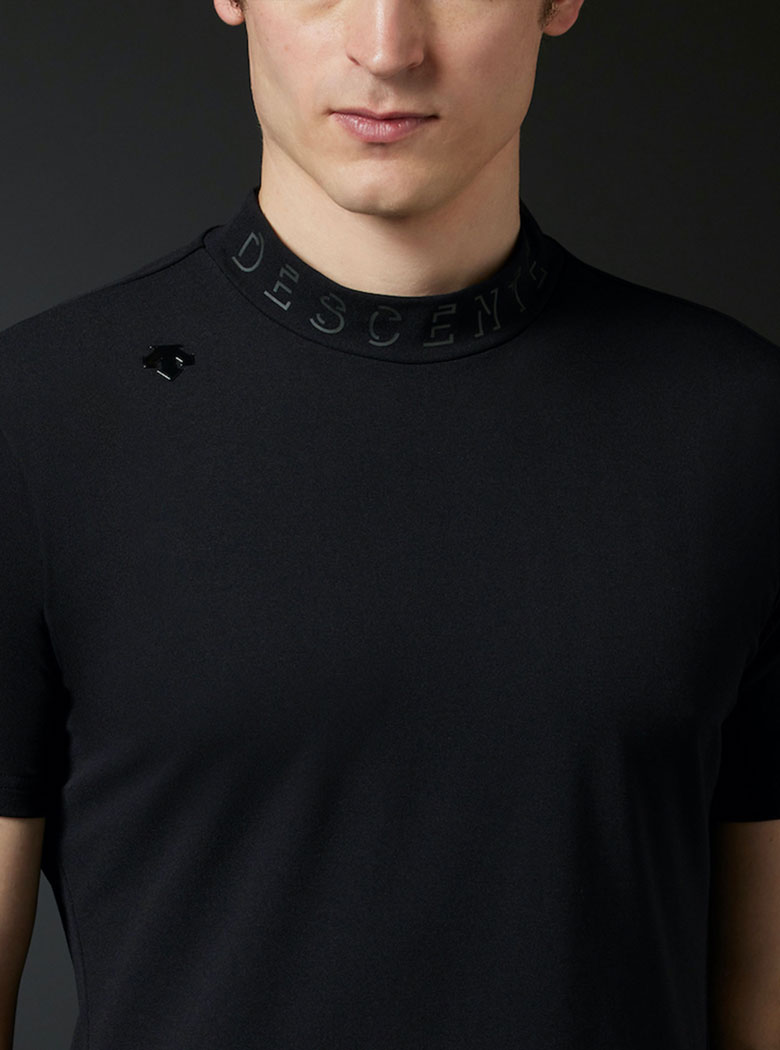 DESCENTE GOLF リサイクルフレックスムーブスモックネックシャツ S DESCENTE GOLF リサイクルフレックスムーブスモックネックシャツ