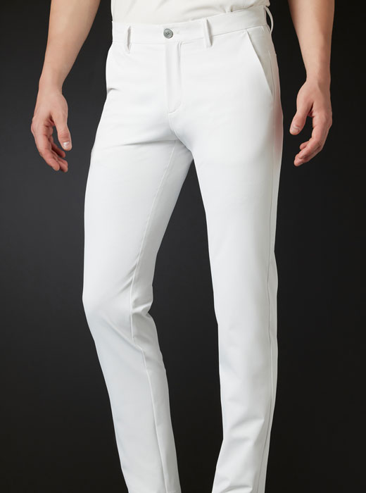DESCENTE - デサント DESCENTE GOLF パンツ スリム 白 ホワイト グレー S pf9J7L4JSy3W.jpg?width=768