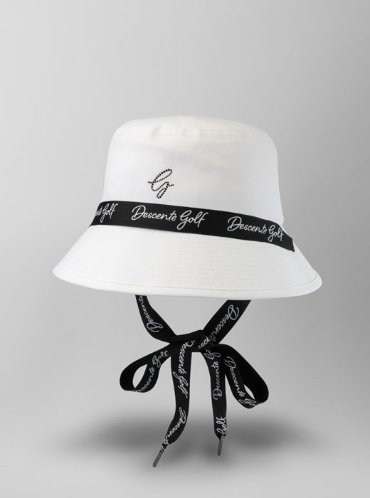 【LUXE】ロゴリボンバケットハット