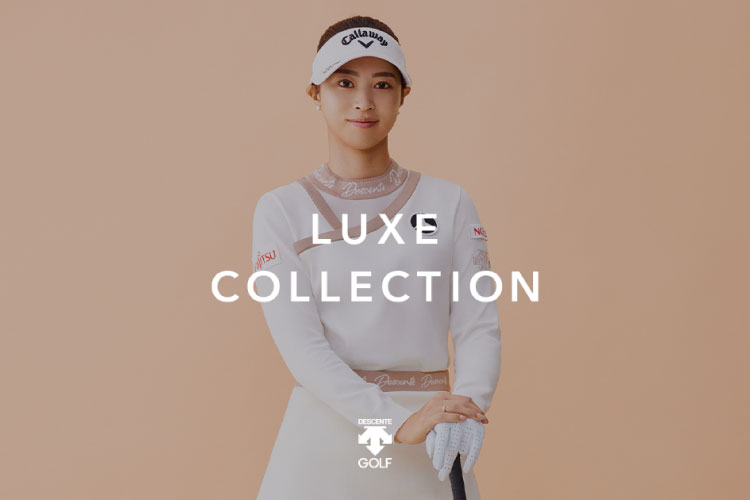 【美品♡】デサントゴルフ　LUXE ホワイトベルト