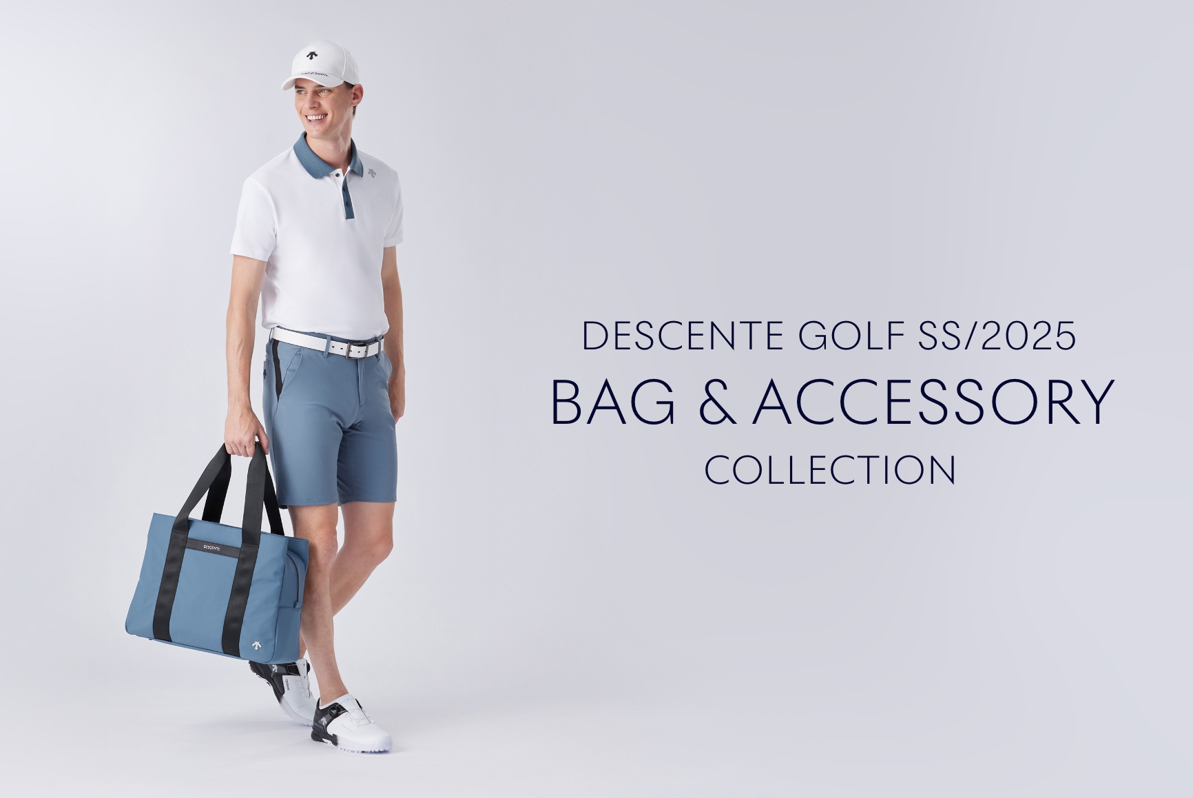 DESCENTE GOLF SS/2025 BAG & ACCESSORY COLLECTION