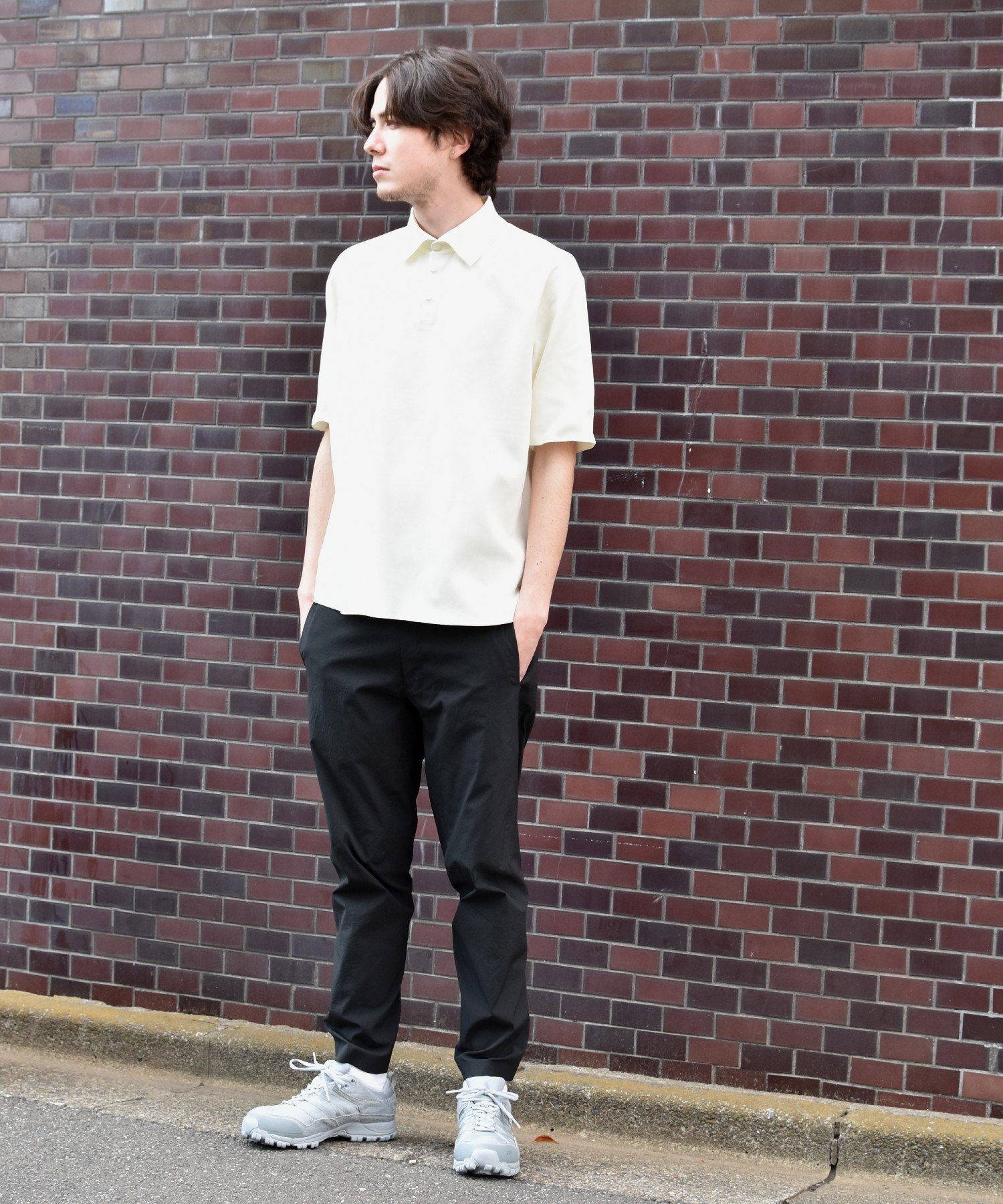 80/20クロス DESCENTE デサント リラックスフィットテーパードパンツ