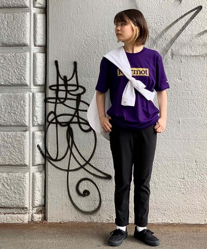 メンズtが主役のストリートコーデ 公式 マーモット Marmot コーディネート デサントストア Descente Store