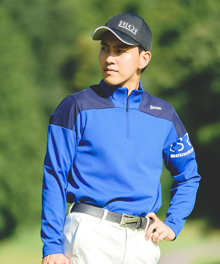星野陸也プロ共同開発】ロゴデザインシャツ 【公式】スリクソン(SRIXON) コーディネート|デサントストア-DESCENTE STORE- 星野陸也プロ共同開発】ロゴデザインシャツ 【公式】スリクソン(SRIXON) コーディネート|デサントストア-DESCENTE STORE-