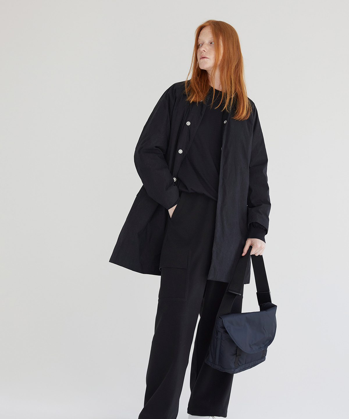 yPAUSEzSOUTIEN COLLAR DOWN COAT
