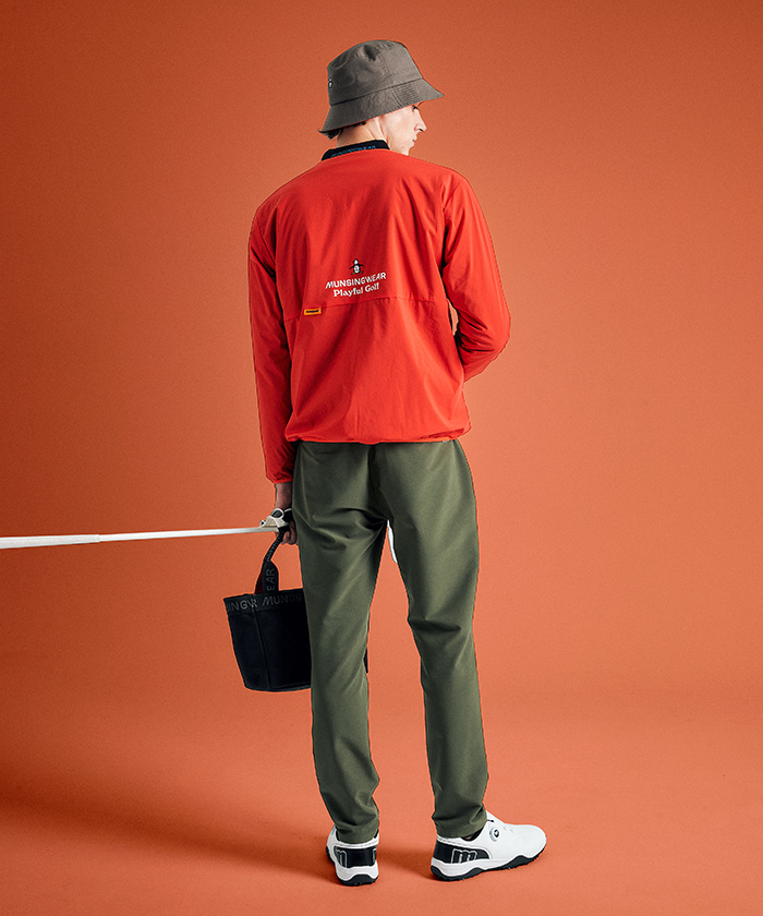 激安の Munsingwear プルオーバーブルゾン ストレッチ 【ENVOY】はっ水 パーカー