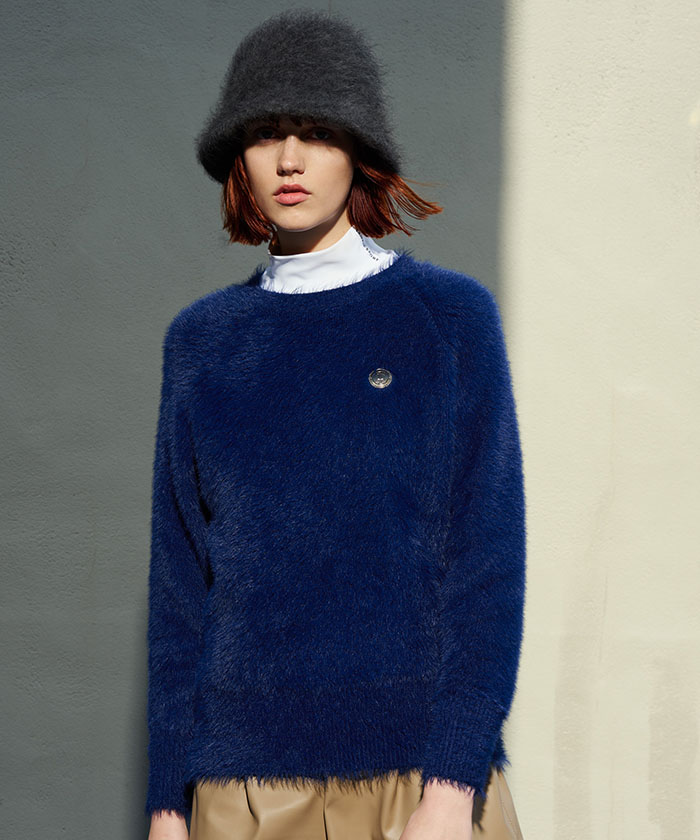 ランバン スポール LANVIN SPORTワンタック合皮キュロット