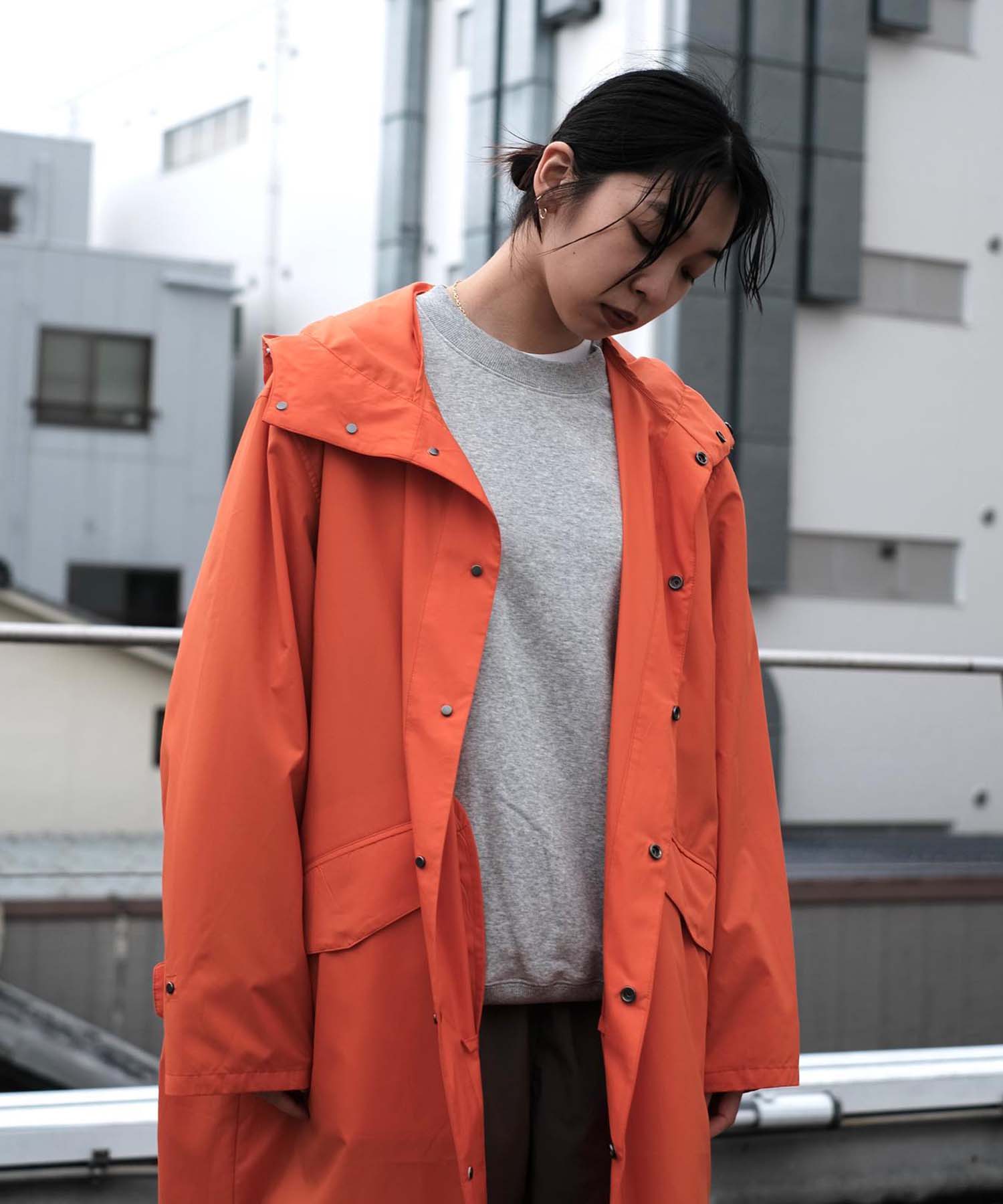 【PAUSE】HOODED OVER COAT