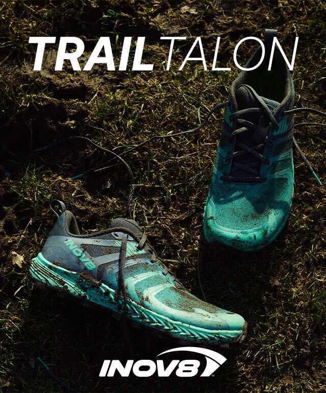 トレランシューズであるTRAILTALON SPEED（トレイルタロン スピード）の着用画像