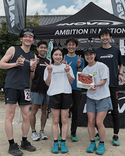 第19回いしおかトレイルラン大会 トレランシューズ着用画像