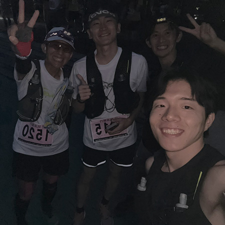 第19回いしおかトレイルラン大会 トレランシューズ着用画像