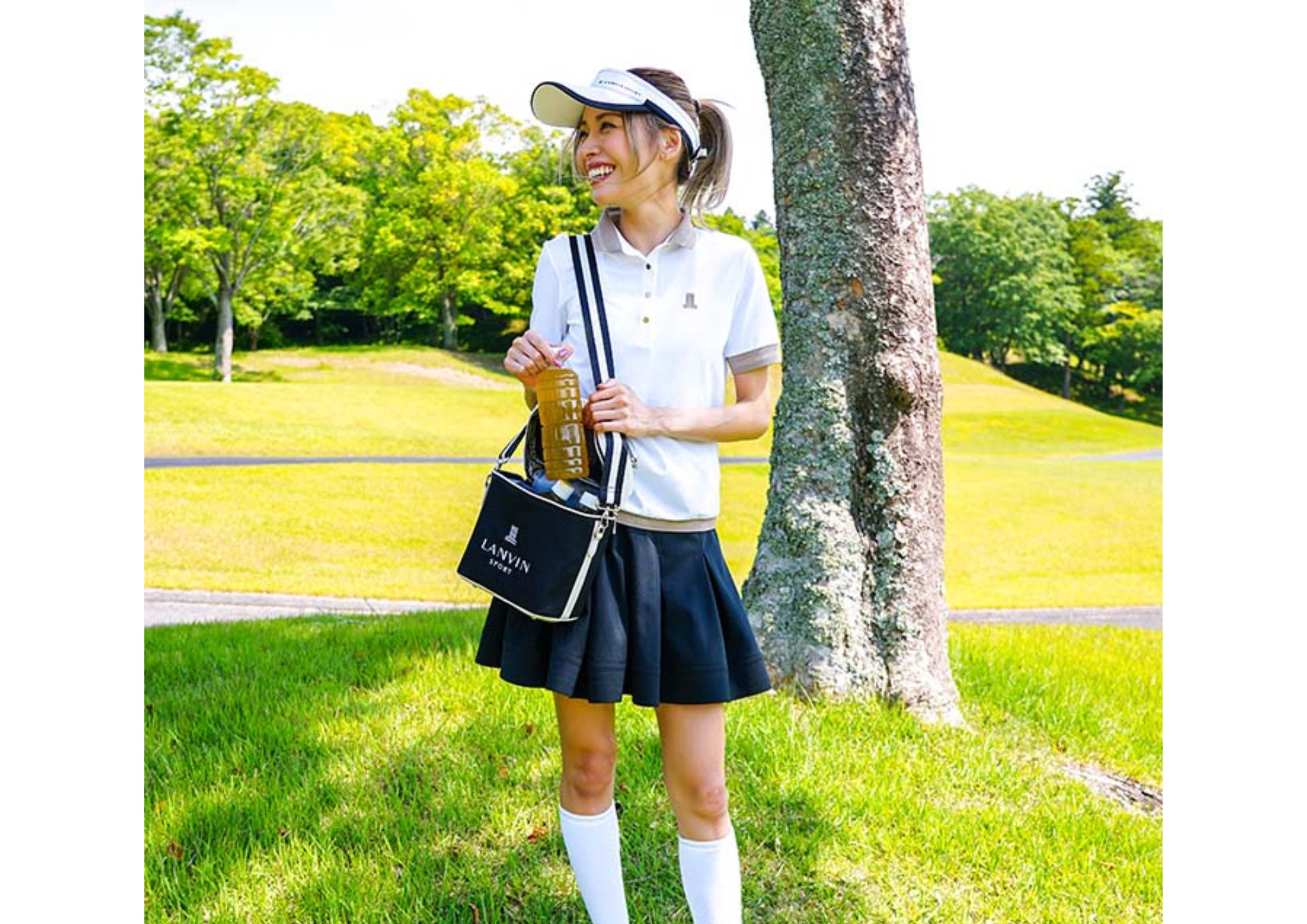 夏】レディースゴルフスタイル|ランバン スポール公式 夏】レディースゴルフスタイル|ランバン スポール公式