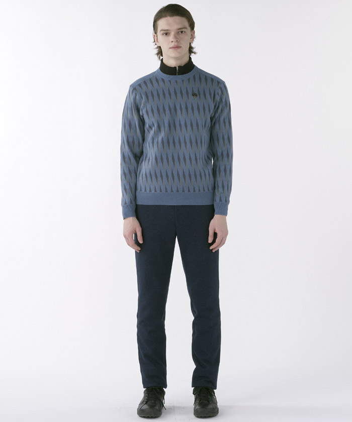 クルーネックセーター ゴルフウェア メンズ ブランド