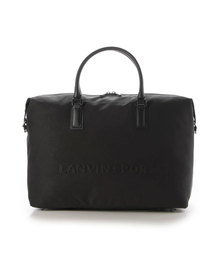 スエード調ボストンバッグ