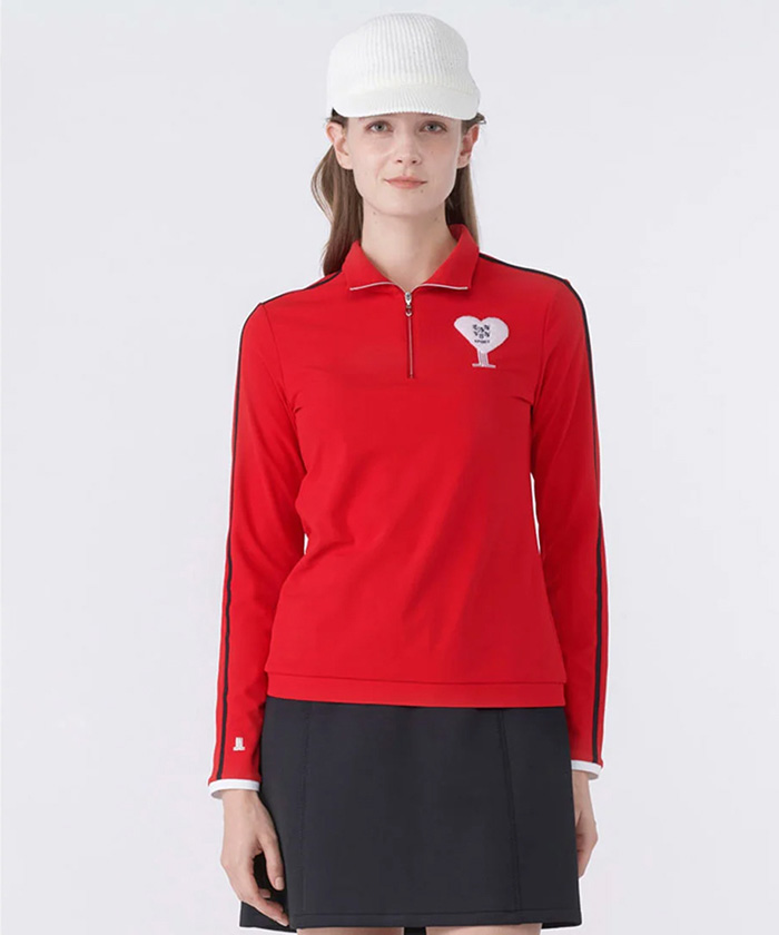 【HEART COLLECTION】長袖ポロシャツ