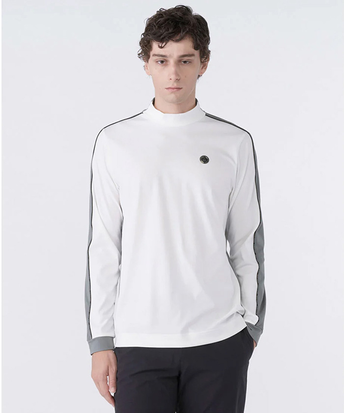 ストレッチモックネックシャツ【UV】