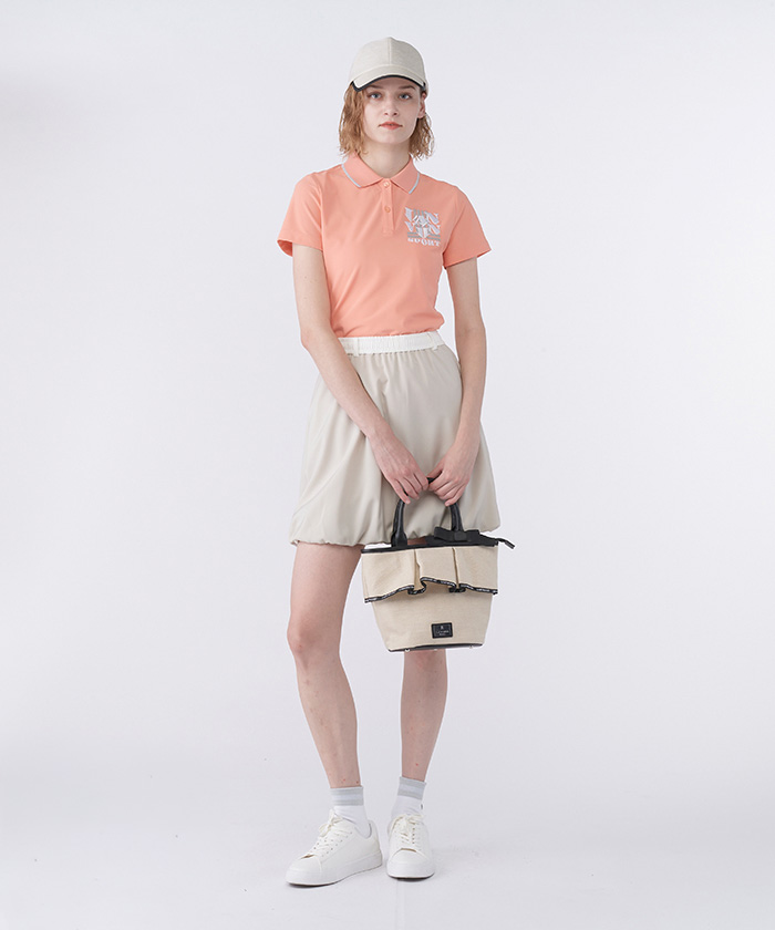 ランバン スポールのUVCUT素材で真夏の強い日差しもガードするポロシャツ