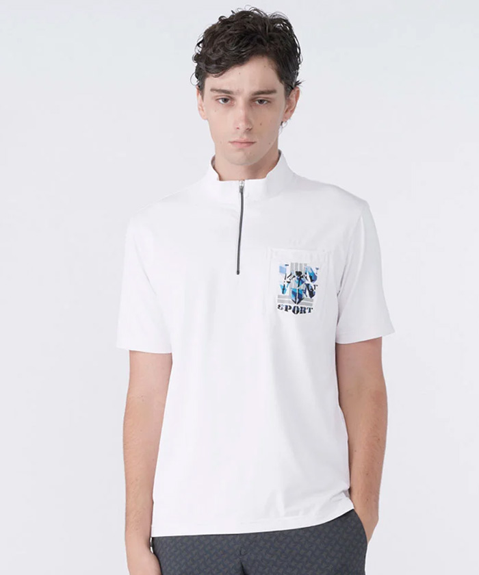 ランバン スポール ゴルフウェア メンズ 半袖シャツ