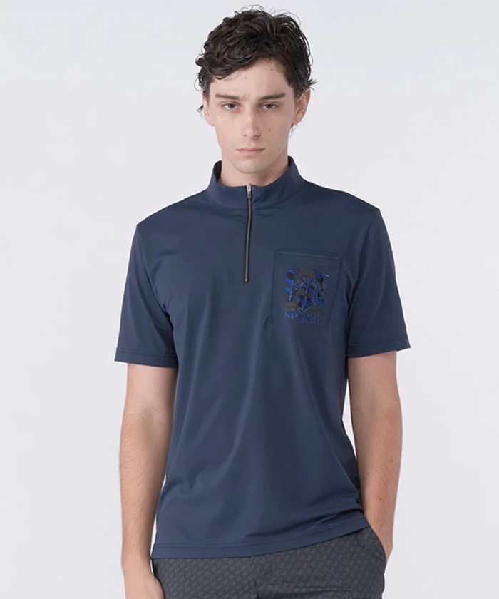 ランバン スポール ゴルフウェア メンズ 半袖シャツ