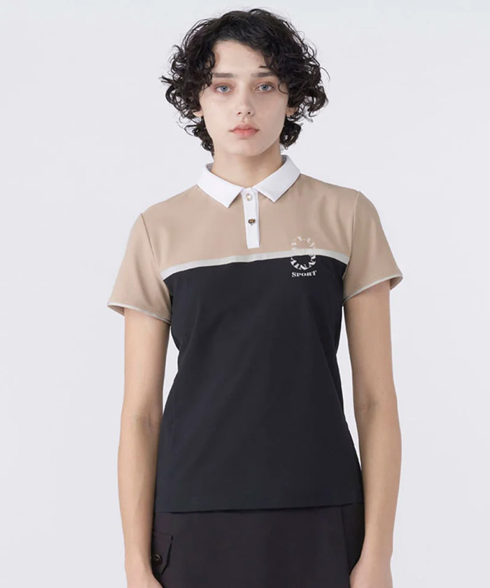 ランバン スポール ゴルフウェア レディース 半袖シャツ