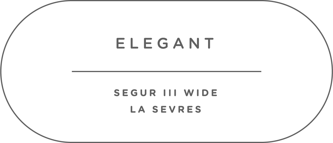 ELEGANT SHOES SEGUR III WIDE LA SEVRES