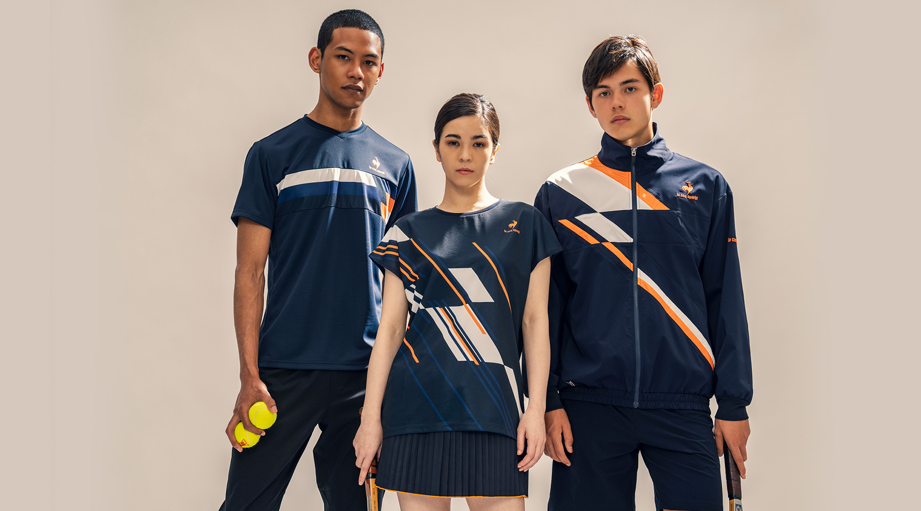 le coq sportif(ルコックスポルティフ)』の4大大会コレクション le coq sportif(ルコックスポルティフ)』の4大大会コレクション