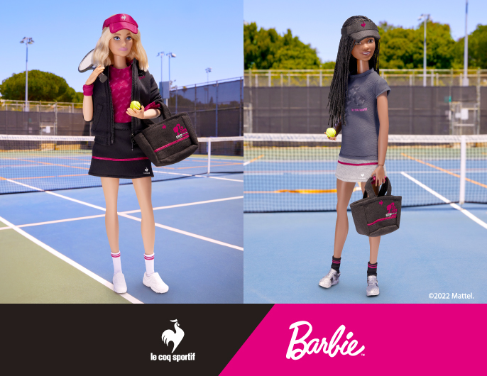 Barbie™ × le coq sportif | ルコックスポルティフ公式サイト Barbie™ × le coq sportif | ルコックスポルティフ公式サイト