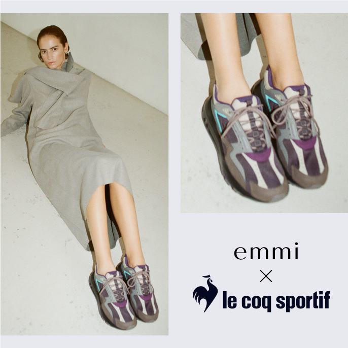 爆走兄弟レッツ＆ゴー!!」× le coq sportif × JUNRed の