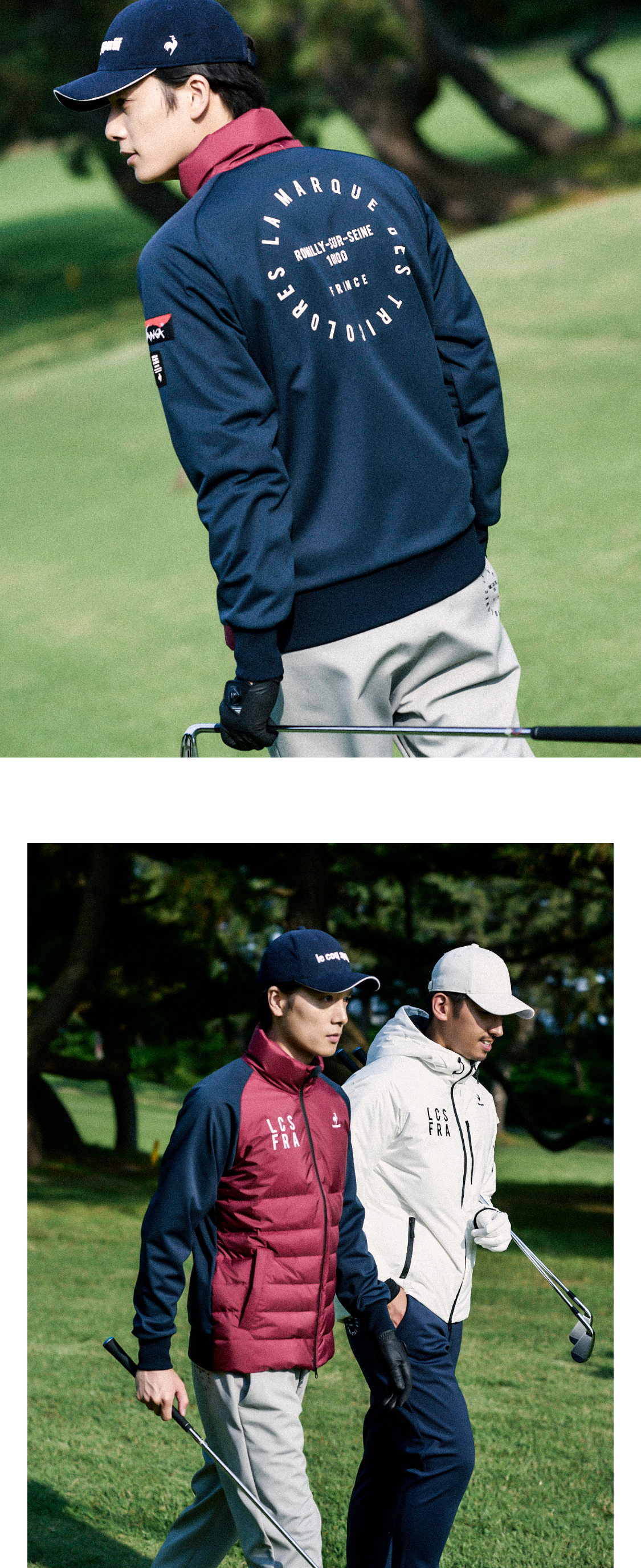 NANGA®とのコラボレーションゴルフウェア|ルコックスポルティフ NANGA®とのコラボレーションゴルフウェア|ルコックスポルティフ
