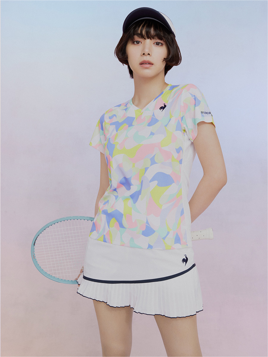 23 SPRING & SUMMER TENNIS with ELAIZA IKEDA | ルコックスポルティフ