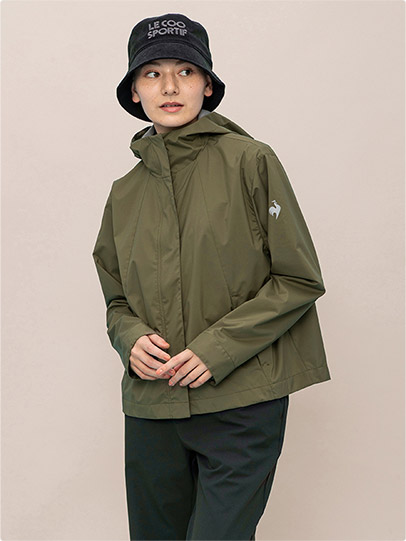 le coq sportif QB580503おしゃれな ルコック 3WAYジャケットIVO