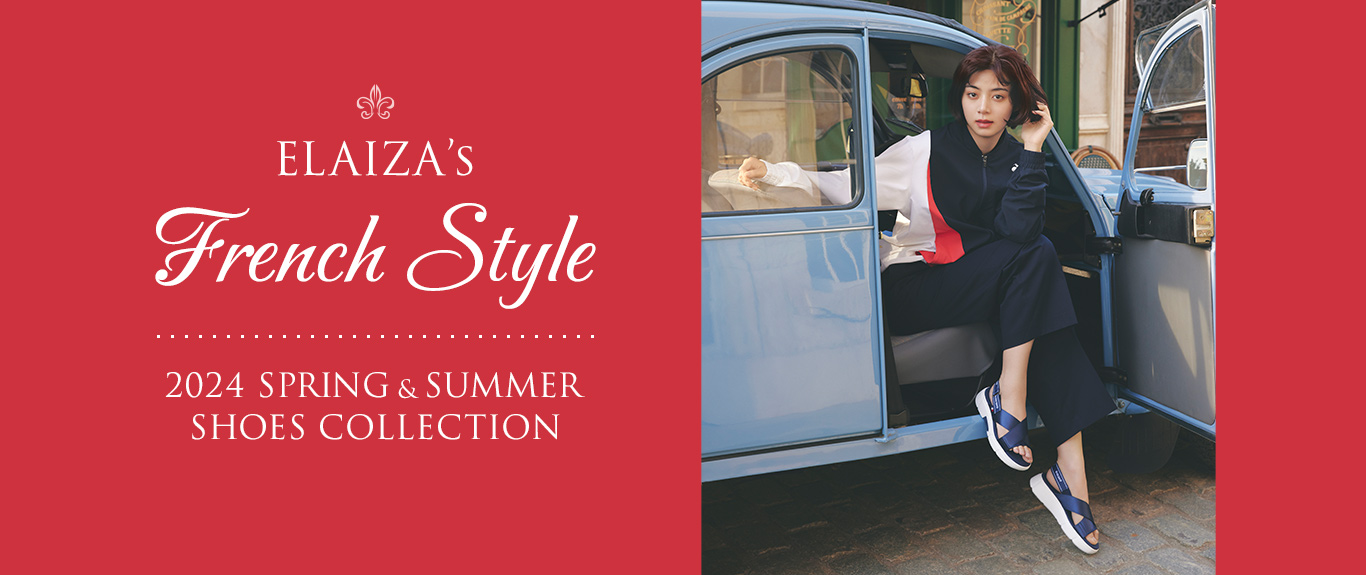 ELAIZA’s French Style 2024 SPRING&SUMMER SHOES COLLECTION