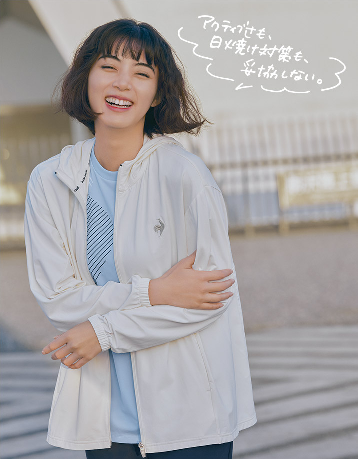 接触冷感 スポーツウェア レディース 池田エライザ