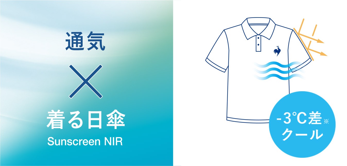通気×着る日傘