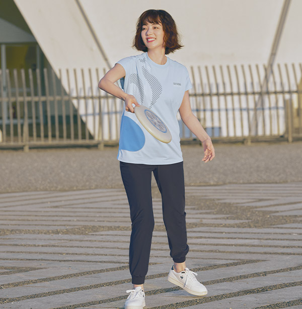 接触冷感 スポーツウェア レディース 池田エライザ