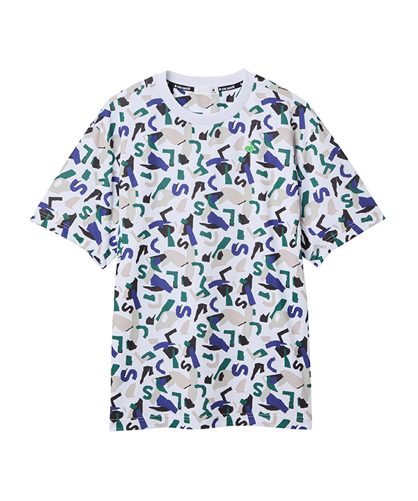 サンスクリーングラフィックTシャツ ホワイト ルコックスポルティフ Tシャツ