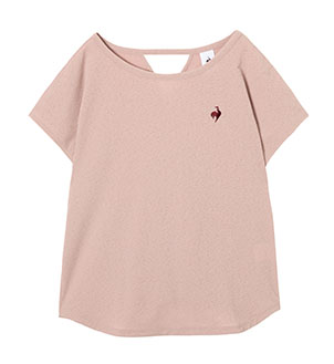シアーライト半袖Tシャツ ピンク ヨガウェア おしゃれ