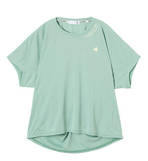 汗染み軽減 半袖Tシャツ ブルー ヨガウェア おしゃれ