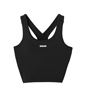 着やストラップ ブラトップ ブラック ヨガウェア おしゃれ
