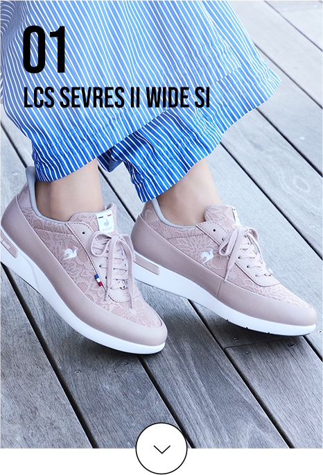 01 LCS SEVRES Ⅱ WIDE SI スニーカー レディース きれいめ