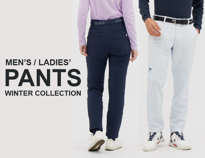 ゴルフパンツコーディネート