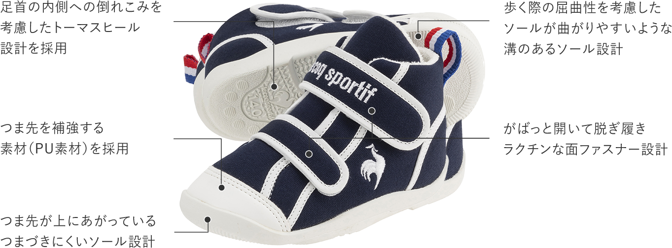 FEATUREのイメージ ファーストシューズにおすすめのベビーシューズ