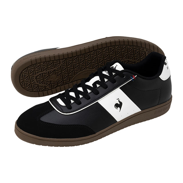 LCS ガレ III ブラック/ホワイト 薄底スニーカー メンズ スニーカー