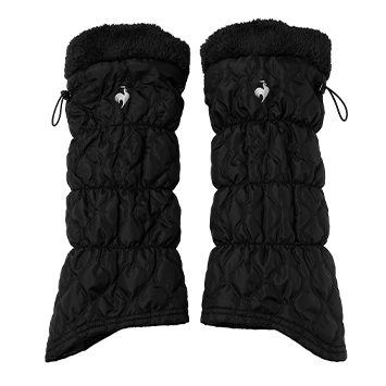 レッグウォーマー ブラック テニス ウェア レディース 冬