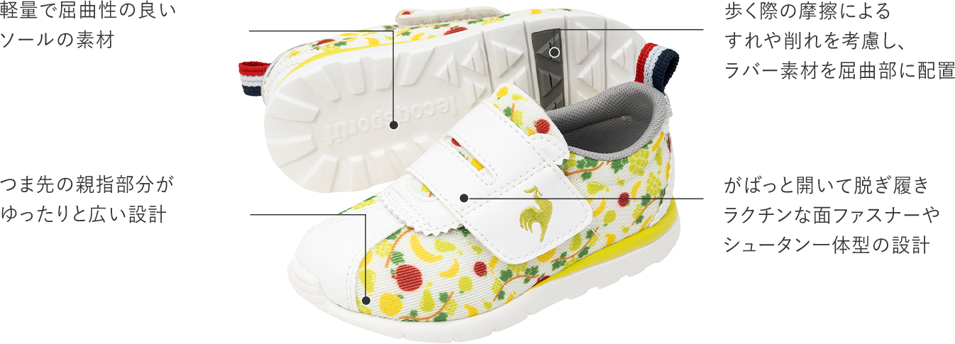 FEATUREのイメージ ファーストシューズにおすすめのベビーシューズ