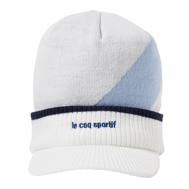 ゴルフ好きの方へ贈るクリスマスギフト 庇付きニットキャップ