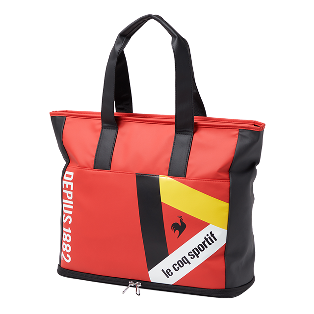 ゴルフ好きの方へ贈るクリスマスギフト トライアングルデザイン 多収納トートバッグ